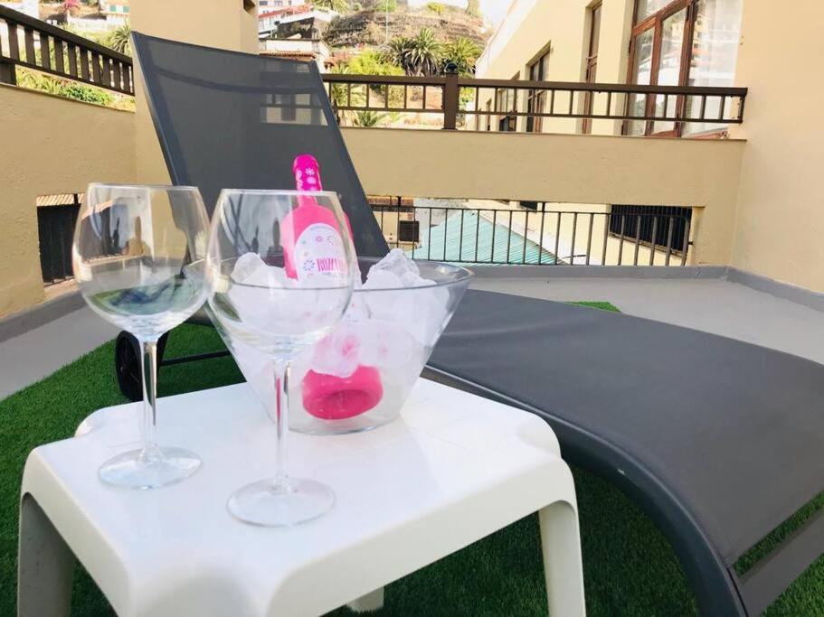 Estudio Con Amplia Terraza En Puerto De La Cruz Экстерьер фото